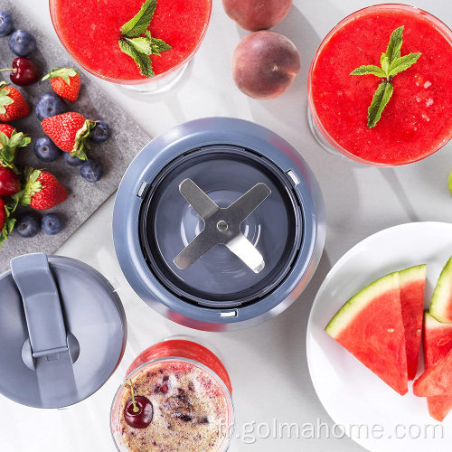 Mélangeur multifonctionnel 1200W puissante fabricant de smoothie et mélangeur pour les légumes de fruits Shakes and Ice Nutri Blender